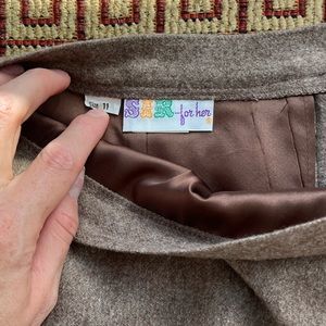 Vintage Sir… For Her Wool Skirt